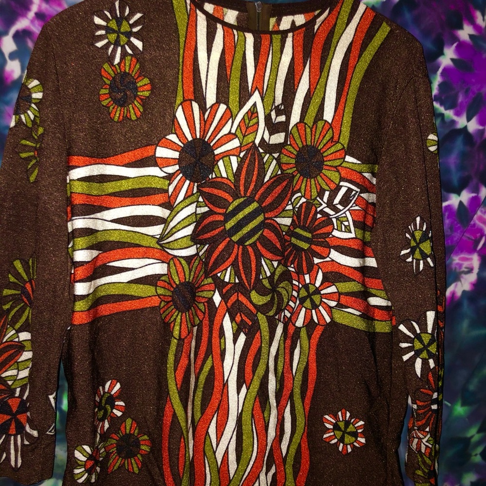 70’s Flower Power Top